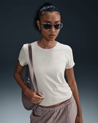 ★ Nike★ Sportswear Chill Knit T-shirt W Blue Tint Sale FV Women's T-shirt Nike Chill Knit - Polos & T-Shirt Jerseys